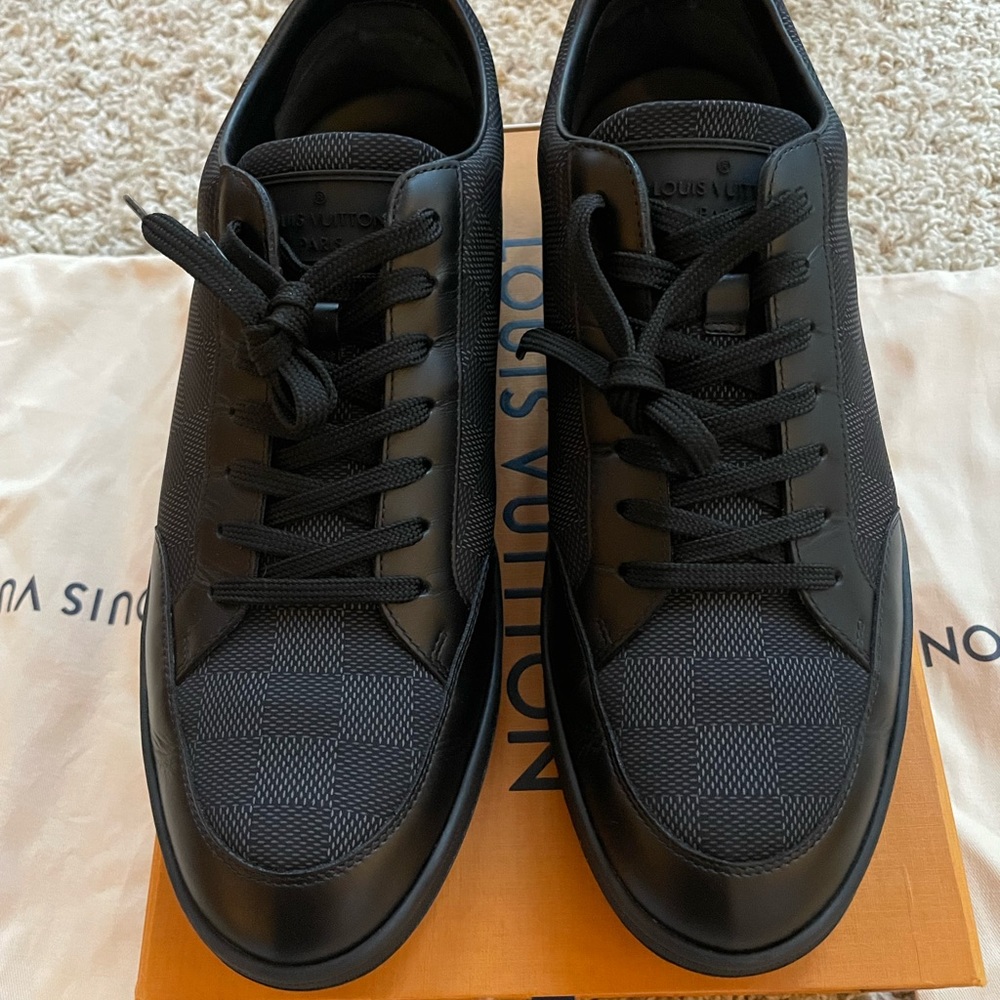 Louis Vuitton sneakers.